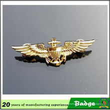 Benutzerdefinierte Gold Pilot Wings Pin Abzeichen